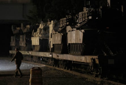 a military tank