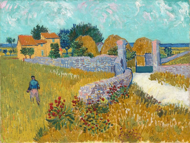  'There is something desolate and unfulfilling in a view of nature that leaves us to plunder it': Vincent Van Gough's Farmhouse in Provence (June 1888). Photograph: National Gallery of Art, Washington  