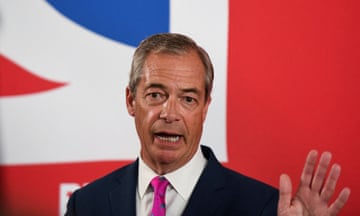 FILE PHOTO: Reform UK press conference, in Dover<br>FILE PHOTO: Honorary President of the Reform UK party Nigel Farage speaks at a Reform UK press conference in Dover, Britain, May 28, 2024. REUTERS/Chris J Ratcliffe/File Photo