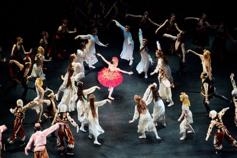 The National Ballet of Japan perform The Firebird, during a performance of Ballet Coffret, a triple bill