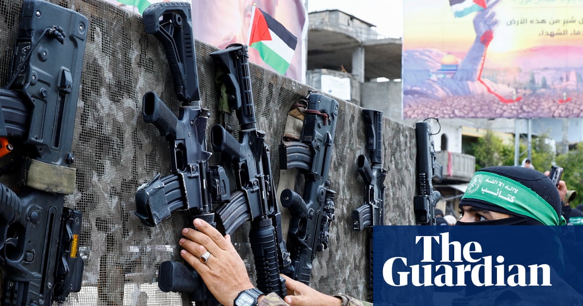 Trump says ‘complete disarmament’ of Hamas agreed in Gaza but Israel yet to accept