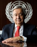 United Nations secretary-general Antonio Guterres