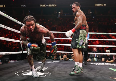 Gervonta Davis retains WBA lightweight title on majority draw with Lamont Roach Jr – as it happened | Boxing | The Guardian