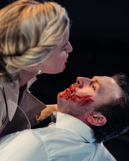 Liz Francis and Tom Varey in After Miss Julie.