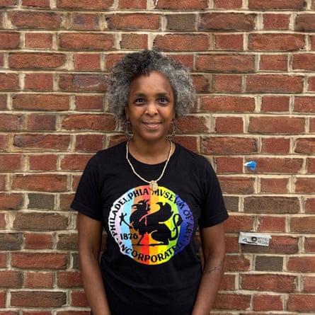 a woman smiling