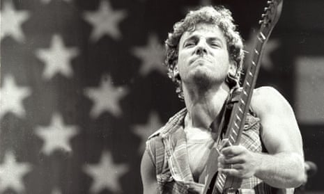Bruce Springsteen in 1984, the year of Born in the USA, which was appropriated by the right.