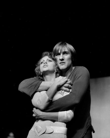 With Elisabeth Wiener in Edward Bond’s Saved, 1972.