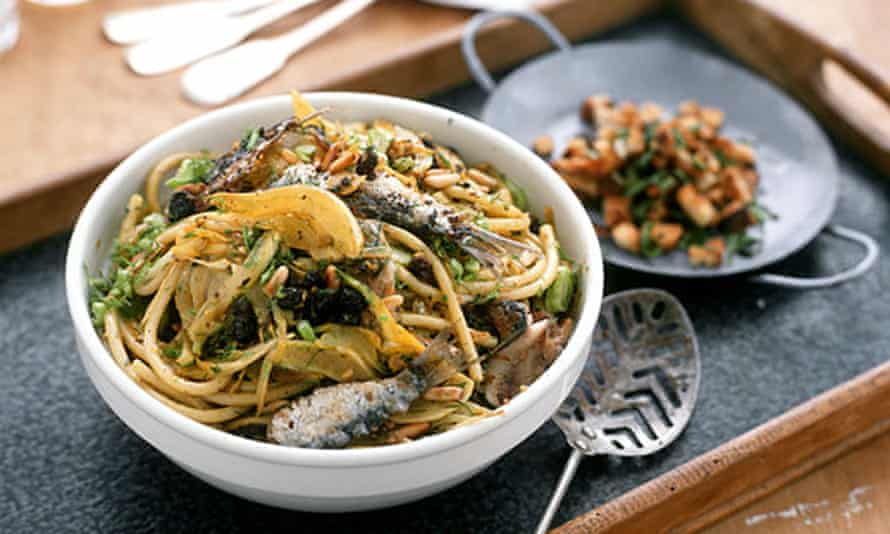Sardines in pasta