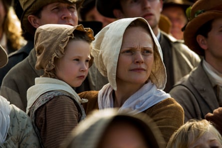 Alicia Turner and Peake in Peterloo.