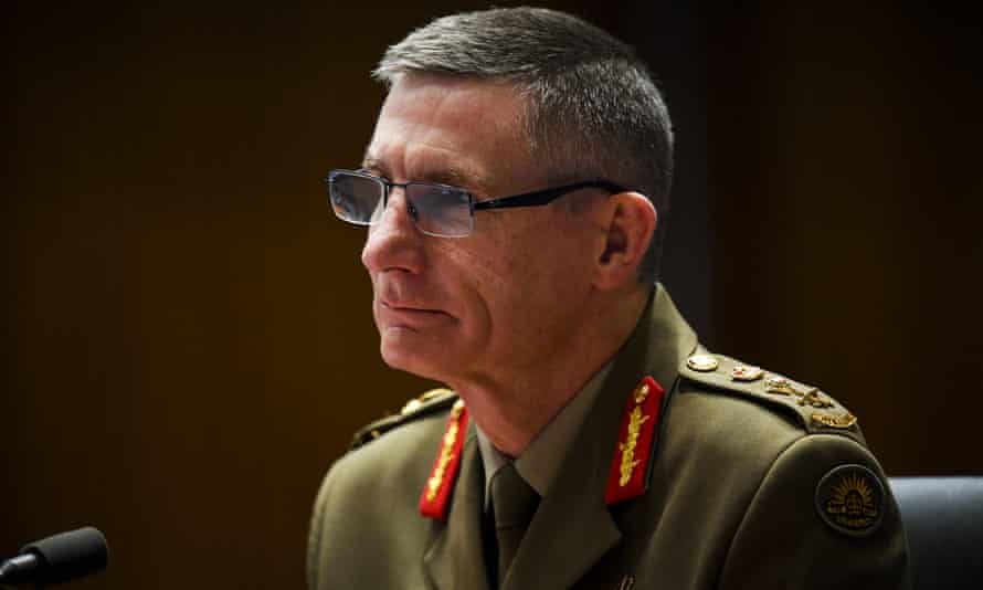 Gen Angus Campbell, the chief of the defence force.