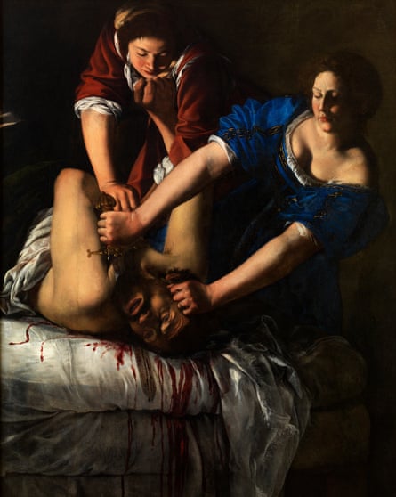 Judith Beheading Holofernes by Artemisia Gentileschi, c1612-13.