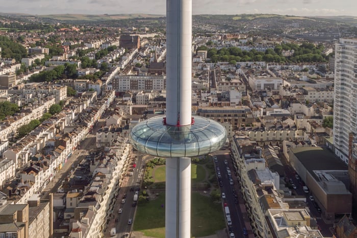 Brighton I360 Review London Eye Team Goes Pole Dancing At The Seaside Art And Design The Guardian