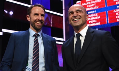 England manager Gareth Southgate on the World Cup draw – video