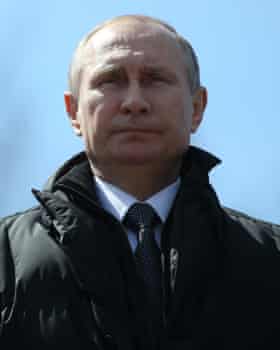 Russian president Vladimir Putin.