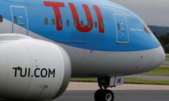 Tui Boeing 787-8 Dreamliner aircraft