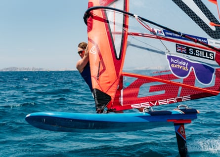 Sam Sills trains in Marseille
