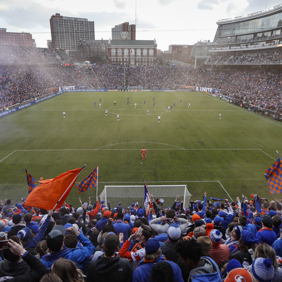 Fc Cincinnati Pull In Crowds As Mls Continues Its Knack For Expansion Football The Guardian