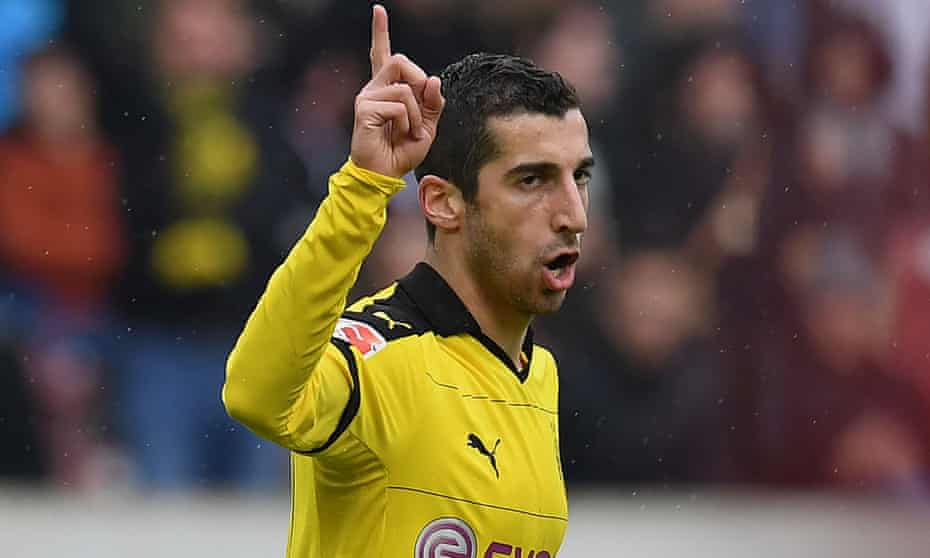 Henrikh Mkhitaryan will join Manchester United – Borussia Dortmund | Manchester United | The Guardian