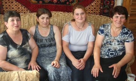 From left: Kima Alipyan, Anzhela Ayvazyan, Hasmik Zaqinyan and Taguhi Adamyan in Movses, July 2016.