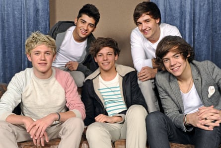 One Direction (from left): Niall Horan, Zayn Malik, Louis Tomlinson, Liam Payne and Harry Styles