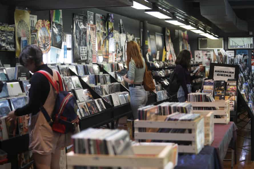 CDs now represent only a small fraction of the turnover at music store Hum, which also sells vinyl and DVDs.