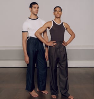 Exploring ideas of black male identity: Grace Wales Bonner’s S/S 2016 collection.
