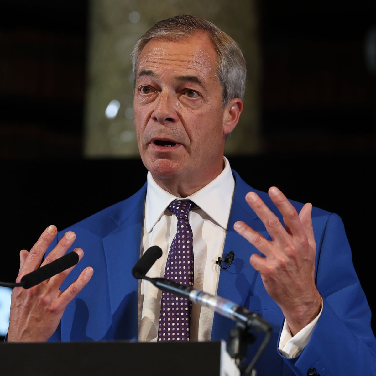 Nigel Farage skips budget in Commons over seating ‘altercation’ concerns