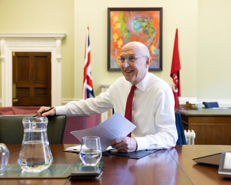 Chancellor John Healey preparing for today’s Budget.