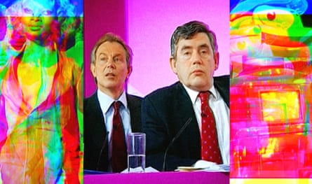 ‘We are not trusted!’ Tony Blair and Gordon Brown.