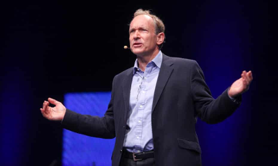 Tim Berners-Lee: ‘Targeted advertising allows a campaign to say completely different, possibly conflicting things to different groups. Is that democratic?’