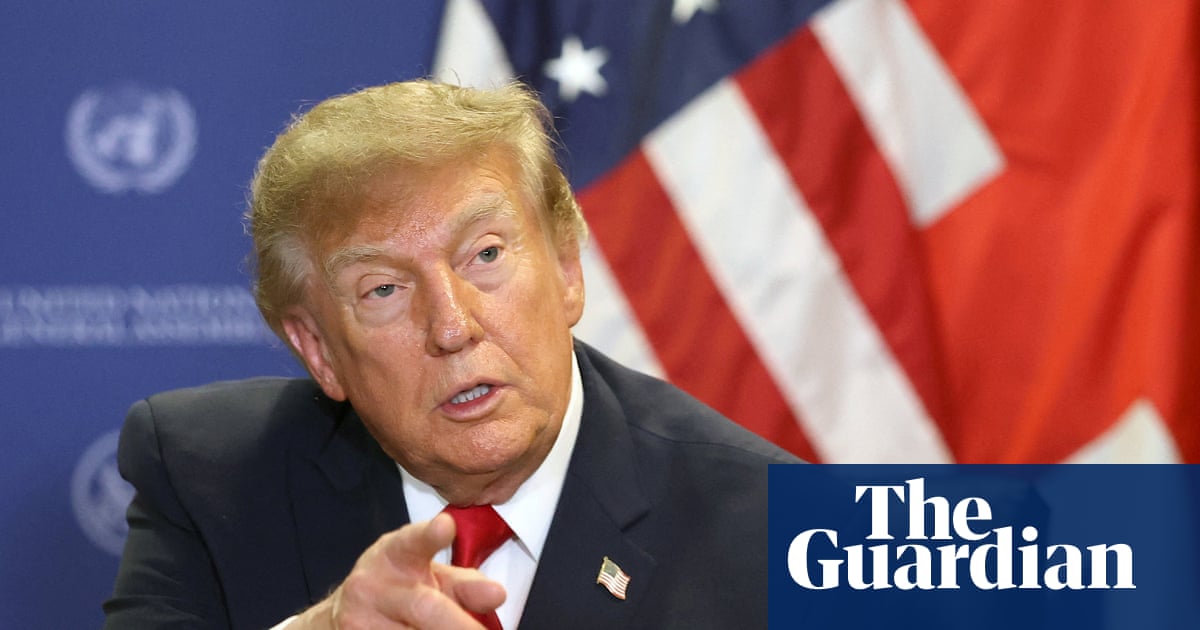 Report: Guardian political editor asks Trump about Iran war economic consequences – video