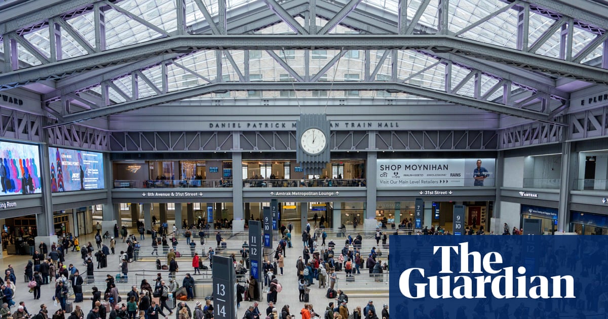 Artist’s rendering of the Hudson River tunnel, bravely attempting to remain functional while the president negotiates whether it’s named after him.