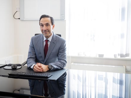 Alex Karidis in his office