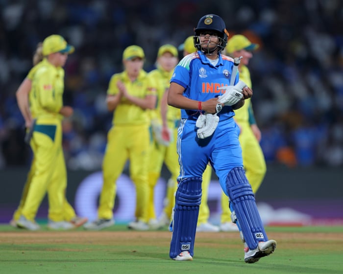 India v Australia: Women’s Cricket World Cup semi-final – live