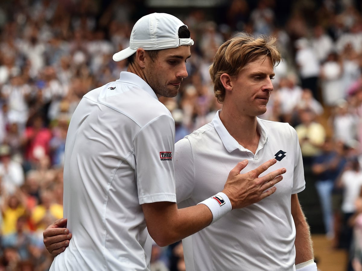 Kevin Anderson Suffers Survivor S Guilt After Marathon Defeat Of Isner Wimbledon 2018 The Guardian Kevin Anderson Suffers Survivor S Guilt After Marathon Defeat Of Isner Wimbledon 2018 The Guardian