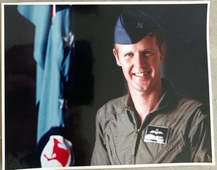 Gordon Browne, pictured here in uniform in 1981, was a crew member on the RAAF Caribou hijacked in Baucau.