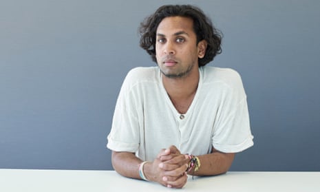 Guy Gunaratne: ‘I didn’t think ahead to an audience when I was writing this book – I was just having a ball.’ 