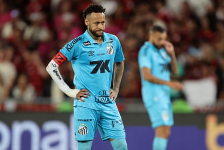 Neymar’s move to Santos has not worked out with the Brazilian club facing relegation and rancour.