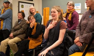 Ellie Pyner, 18, at a local hustings event