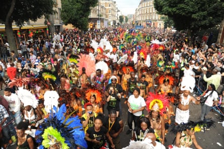 Notting Hill carnival in 2012.