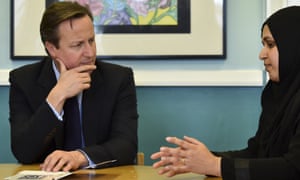 David Cameron in Luton