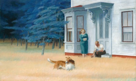 Detail from Cape Cod Evening (1939) by Edward Hopper.