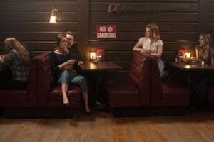 Eamon Farren and Jane Levy in a still from Twin Peaks.