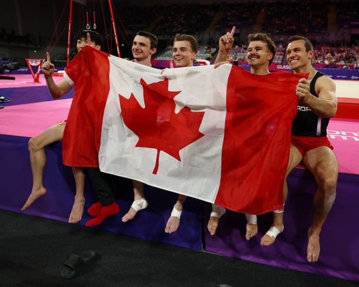 Commonwealth Games 2026: Canada win men’s gymnastics team final marred by fall – as it happened