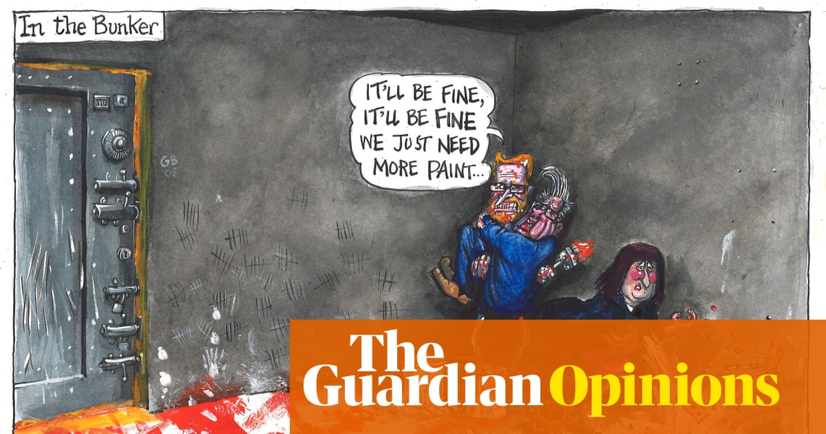 Martin Rowson on trouble at No 10 – cartoon