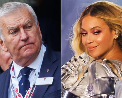 Bill Sweeney and Beyoncé