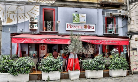 Exterior of Pizzeria Oliva da Salvatore e Carla, La Sanità, Naples, Italy.