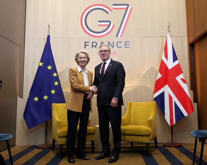 EU and UK announce summit to discuss ‘reset’ in post-Brexit relations