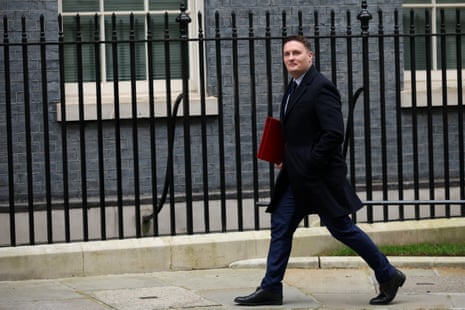 Wes Streeting, the health secretary.