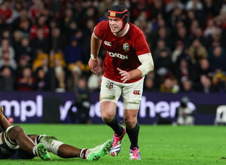 James Ryan in action for the Lions